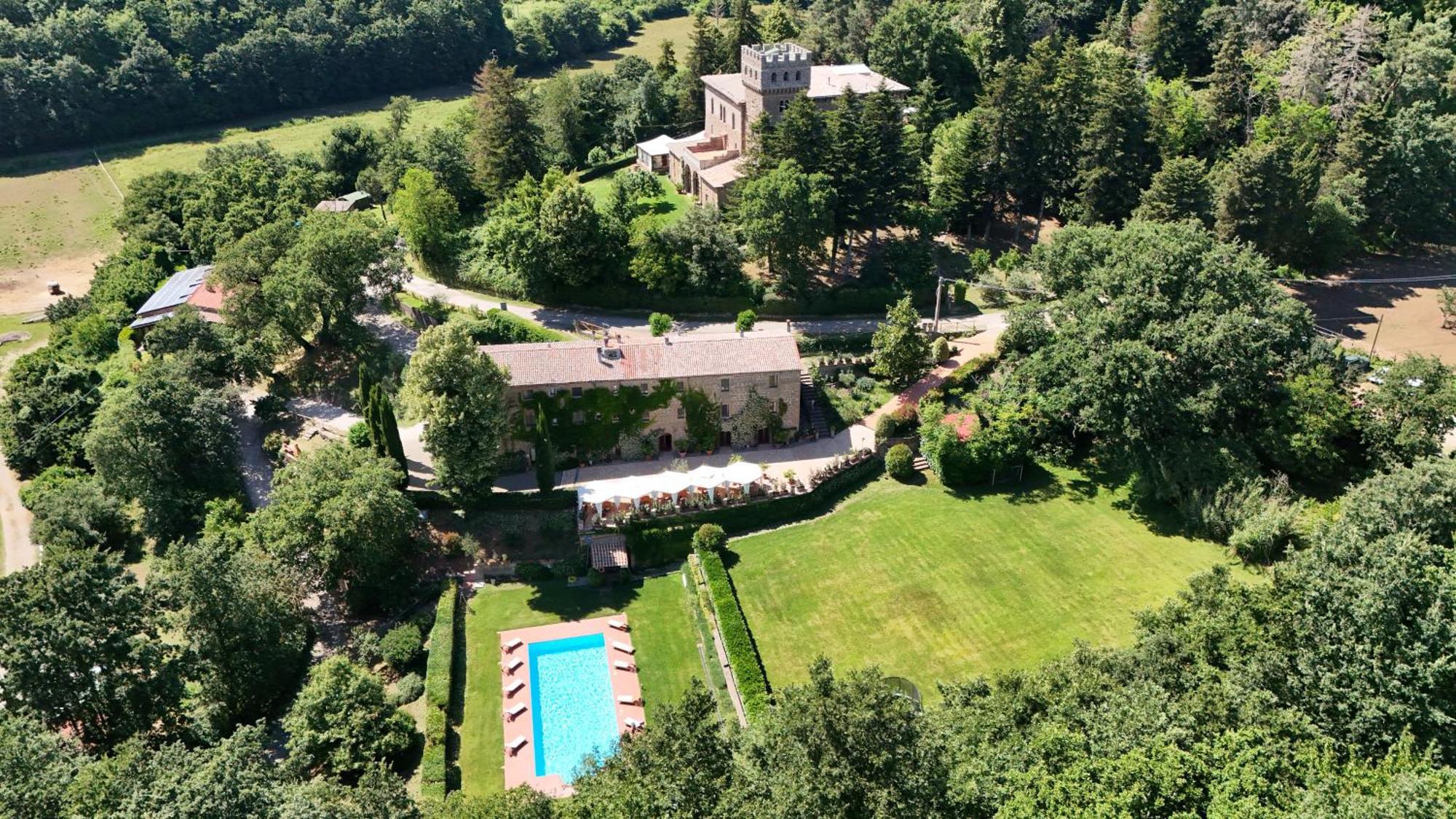 Castello Santa Cristina Villa Grotte di Castro Buitenkant foto